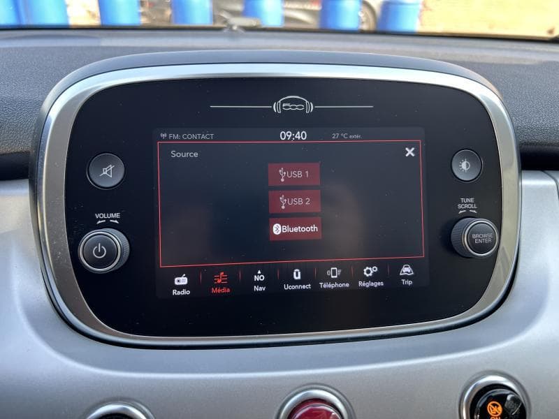 Fiat 500 X Connect | 1.6 diesel 130 CV | Camera | GPS | Clim | Capt av et arr - 21