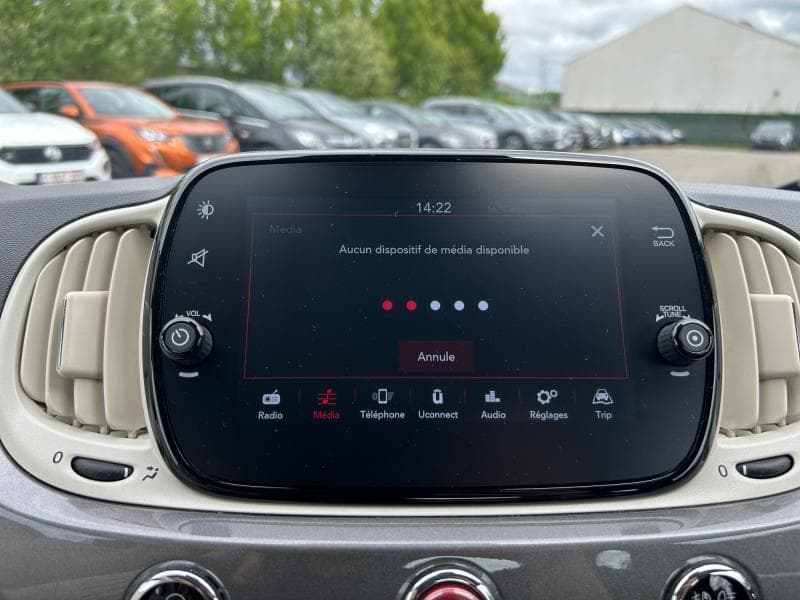 Fiat 500 MHEV | 1.0I 69cv | Carplay | Capteurs Ar | Clim | Cruise control - 16