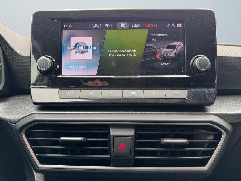 Seat Leon Style | 1.5 Tsi 150cv | Capteurs Ar | Clim auto | Carplay | Sièges Chauffants Av - 20