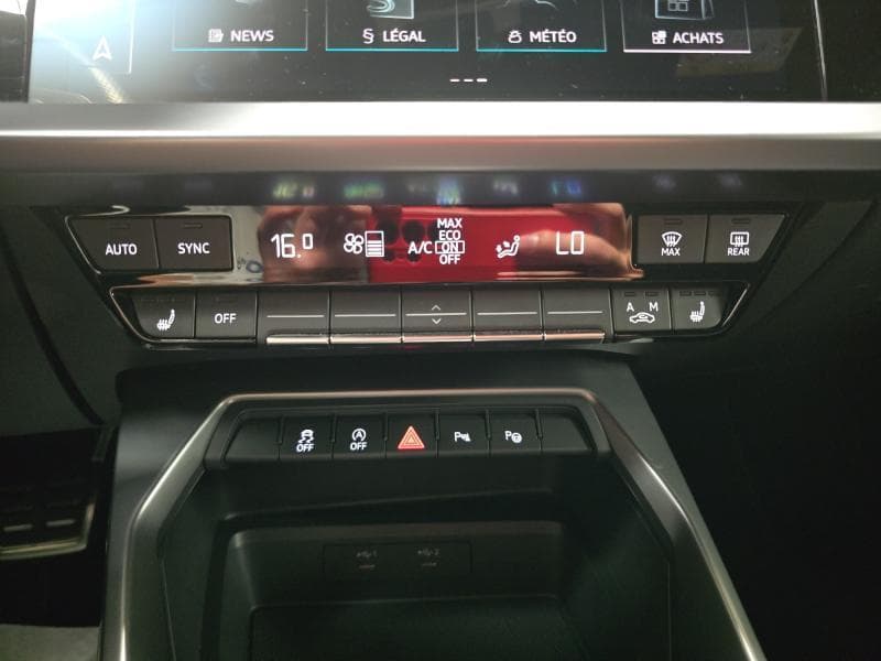 Audi A3 S-Line | 2.0 TDI 150cv | Carplay | Caméra | Attelage | Sièges Av chauffants - 28