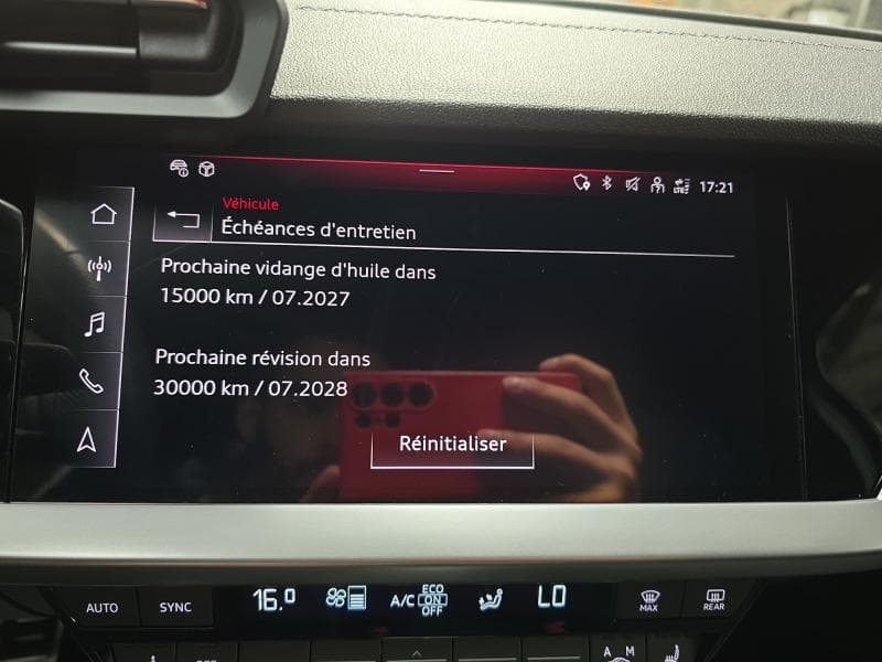 Audi A3 S-Line | 2.0 TDI 150cv | Carplay | Caméra | Attelage | Sièges Av chauffants - 22