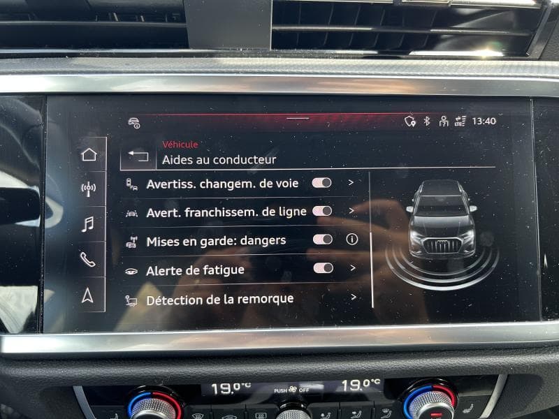 Audi Q3 S-Line | 1.5 TFSI 150 CV | Carplay | GPS | Caméra | Sièges av chauffants - 27