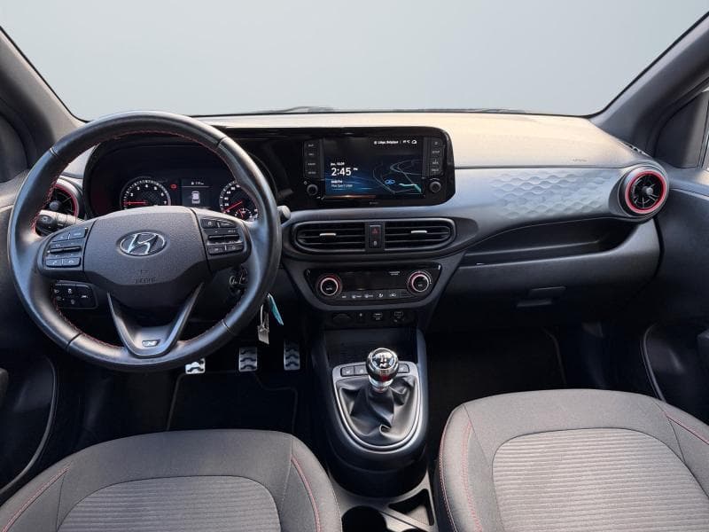 Hyundai i10 N-Line | 1.0 essence 99 cv | camera de recul | carplay | sieges et volant chauffants | clim auto - 10
