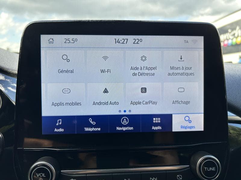 Ford Fiesta 1.0 EcoBoost mHEV 125 CV | Camera | GPS | LED | Sieges av et volant chauffants - 24