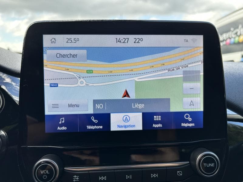 Ford Fiesta 1.0 EcoBoost mHEV 125 CV | Camera | GPS | LED | Sieges av et volant chauffants - 16