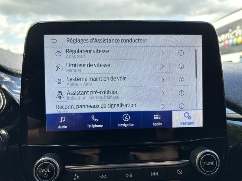 Ford Fiesta 1.0 EcoBoost mHEV 125 CV | Camera | GPS | LED | Sieges av et volant chauffants - 22