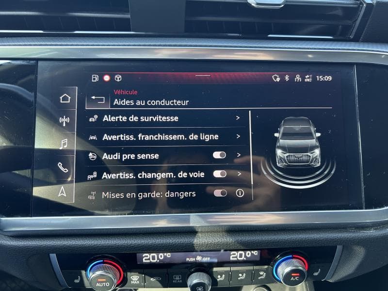 Audi Q3 Sportback S-line ext | 1.5 TFSI 150 CV | Camera | GPS | Carplay | Sieges av chauffants - 27