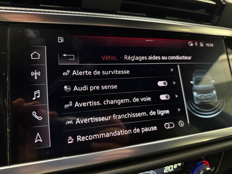 Audi Q3 Sportback S-line | 1.5 TFSI 150 CV | Carplay | Keyless | Capteurs AV ARR - 17