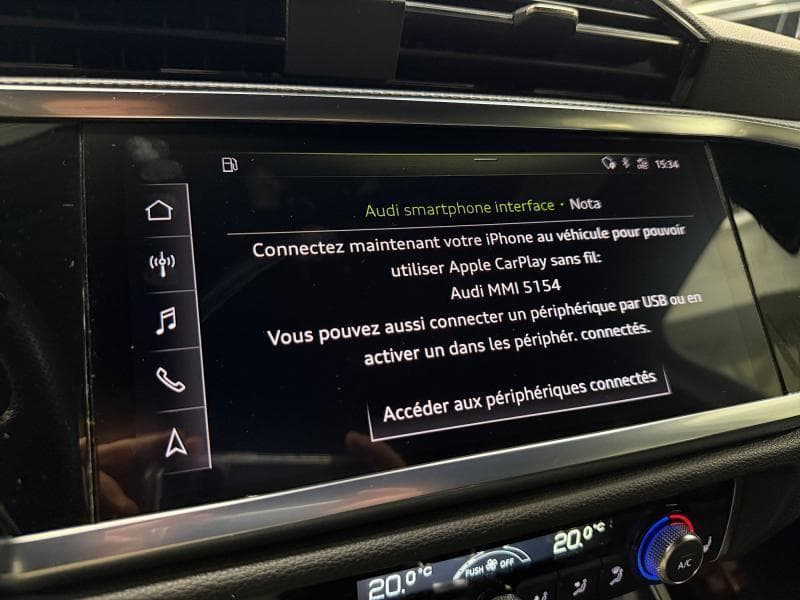 Audi Q3 Sportback S-line | 1.5 TFSI 150 CV | Carplay | Keyless | Capteurs AV ARR - 18