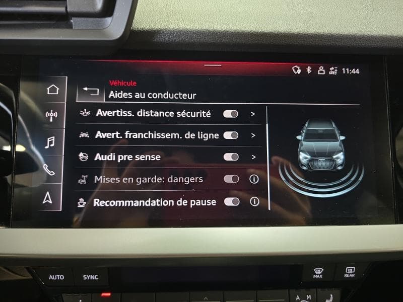 Audi A3 2.0 tdi 150 cv | GPS | camera | sieges cuir chauff | carplay | roue de secours - 22