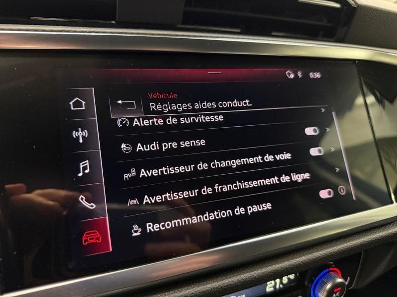 Audi Q3 Sportback S-line | 1.5 TFSI 150 CV | Carplay | Capteurs AV ARR | Attelage | - 21