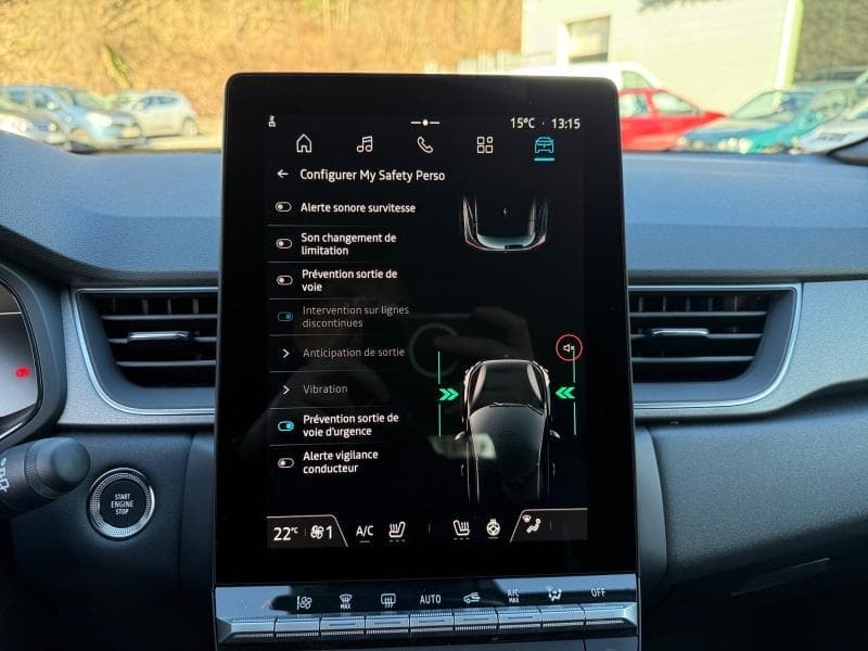 Renault Captur Techno | 1.6 Hybrid 145 cv | Clim auto | Carplay | Alu | Cruise - 18
