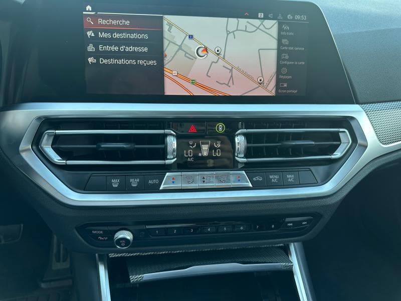 BMW Serie 3 316 Pack M | 2.0D 122cv | Carplay | Caméra360 | GPS | Capteurs Av+Ar - 13