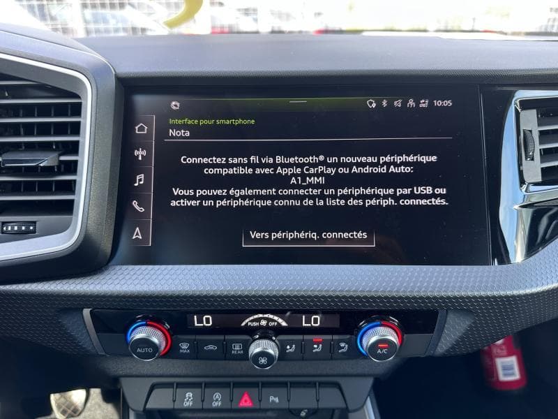 Audi A1 Advanced | 1.0 TSI 95cv | GPS | Carplay | Capteurs Av/Ar | Clim Auto | - 29