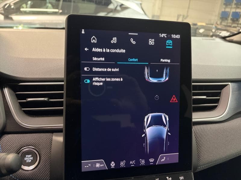 Renault Captur Esprit Alpine | 1.6 Hybride 145 cv | Toit-ouvrant | Clim auto | Alu | Caméra - 24