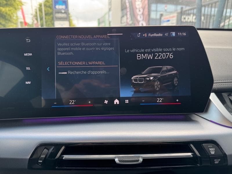 BMW Serie X X1 Pack M | 1.5i 136cv | GPS | Carplay | Caméra | Capteurs Av & Arr - 22