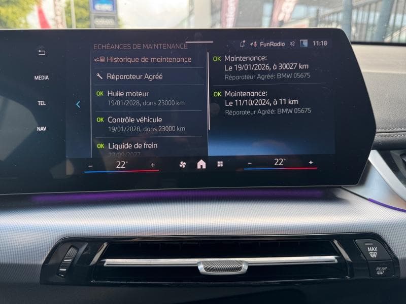 BMW Serie X X1 Pack M | 1.5i 136cv | GPS | Carplay | Caméra | Capteurs Av & Arr - 28
