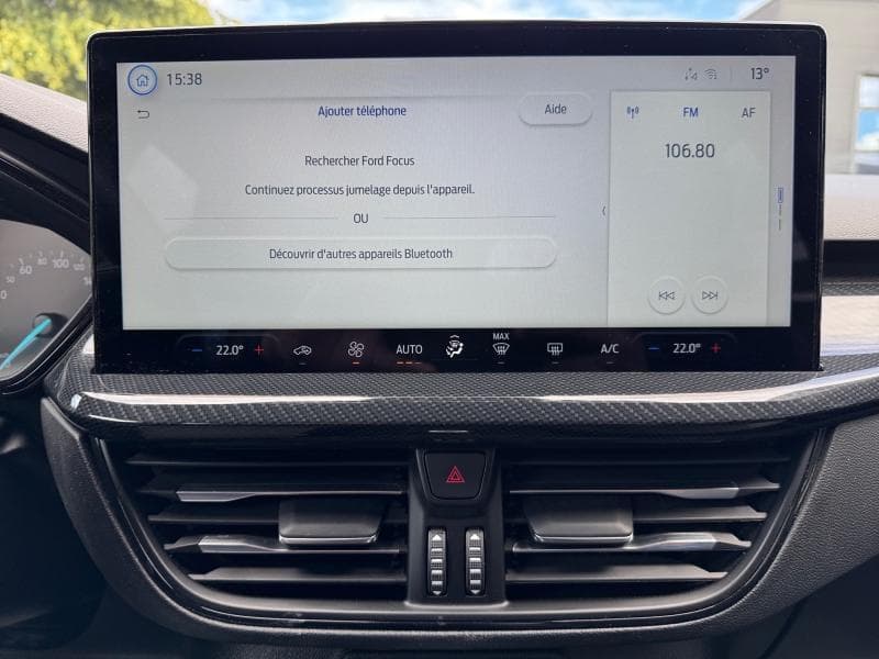 Ford Focus ST-Line | 1.0 Ecoboost 155cv | Carplay | Capteurs Av+AR | Clim Auto | GPS - 22