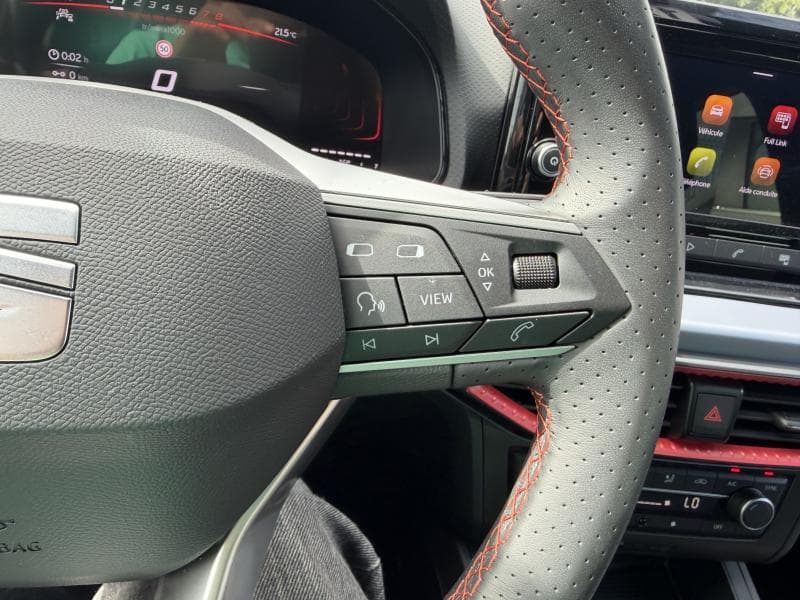 Seat Ibiza FR | 1.0 TSI 116 CV | Carplay | Caméra | Keyless | Virtual Cockpit | Capteurs Av/Ar - 19