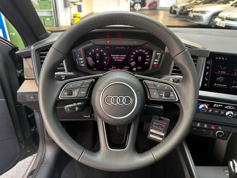 Audi A1 Sportback S-Line ext | 1.0 TFSI 95 CV | Boite auto | Camera | GPS | Sieges av chauffants | + kit hiver | kms evolutifs - 23