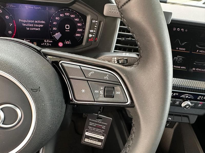 Audi A1 Sportback S-Line ext | 1.0 TFSI 95 CV | Boite auto | Camera | GPS | Sieges av chauffants | + kit hiver | kms evolutifs - 22