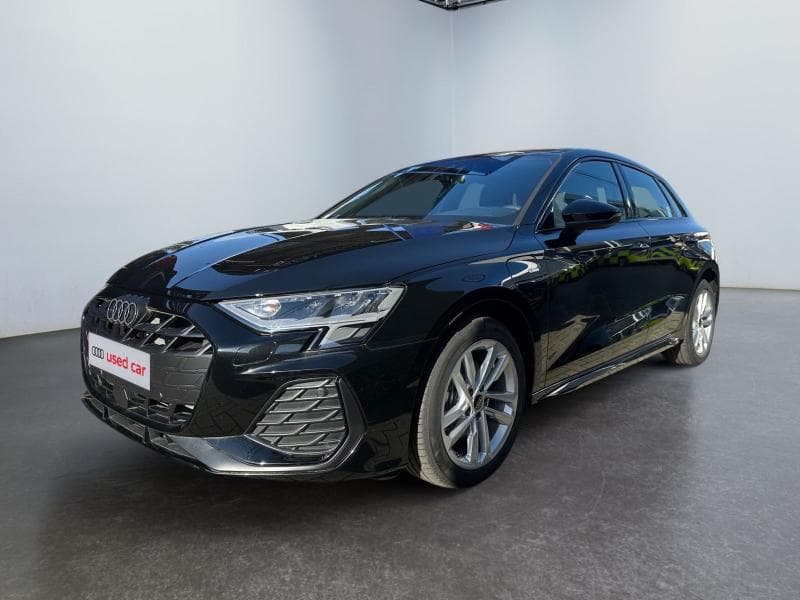 Audi A3 Sportback S-Line ext | 1.5 TFSIe 204 CV | Capteurs arr | GPS | Carplay | Sieges av chauffants | + kit hiver | kms evolutifs - 1