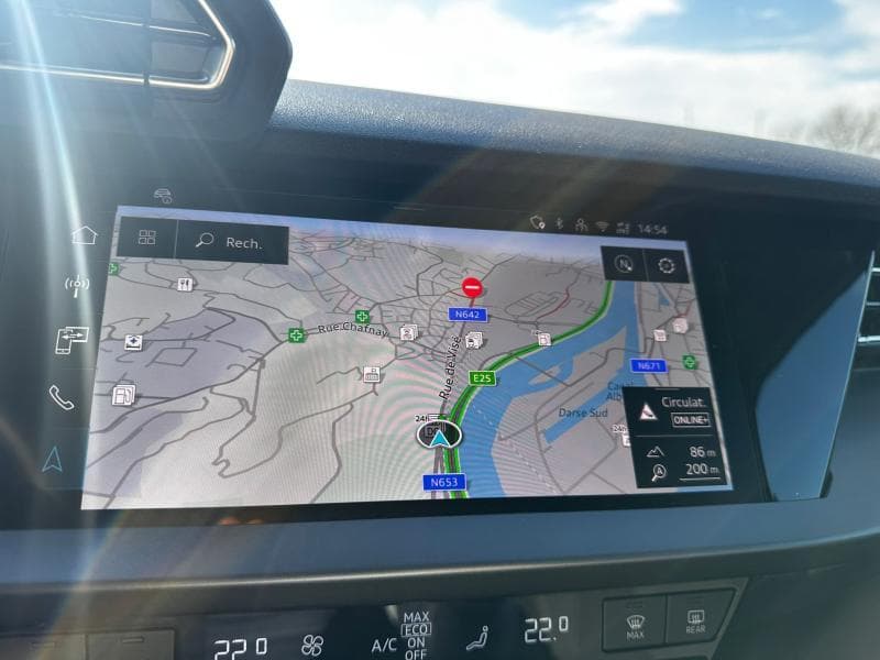 Audi A3 Sportback S-Line ext | 1.5 TFSIe 204 CV | Capteurs arr | GPS | Carplay | Sieges av chauffants | + kit hiver | kms evolutifs - 13