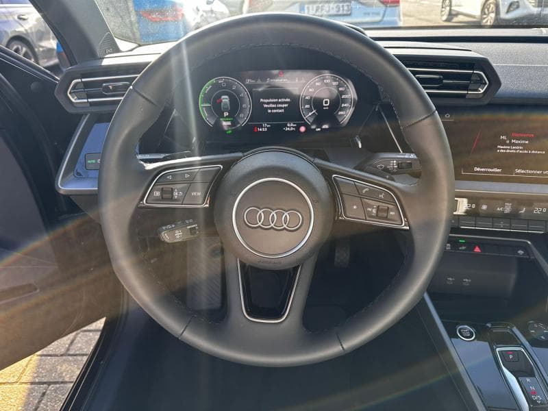 Audi A3 Sportback S-Line ext | 1.5 TFSIe 204 CV | Capteurs arr | GPS | Carplay | Sieges av chauffants | + kit hiver | kms evolutifs - 20