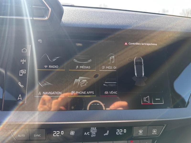 Audi A3 Sportback S-Line ext | 1.5 TFSIe 204 CV | Capteurs arr | GPS | Carplay | Sieges av chauffants | + kit hiver | kms evolutifs - 10