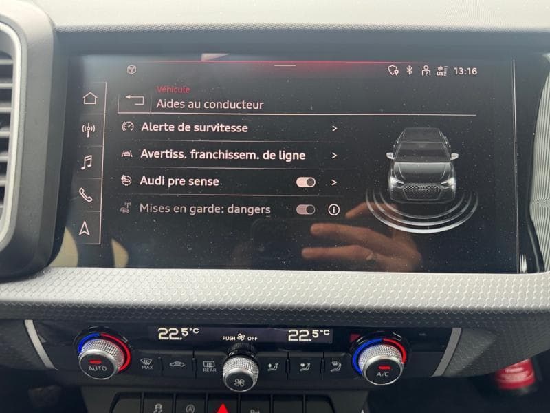Audi A1 Advanced | 1.0 TFSI 95cv | Carplay | GPS | Capteurs Av+Ar | Clim auto - 21