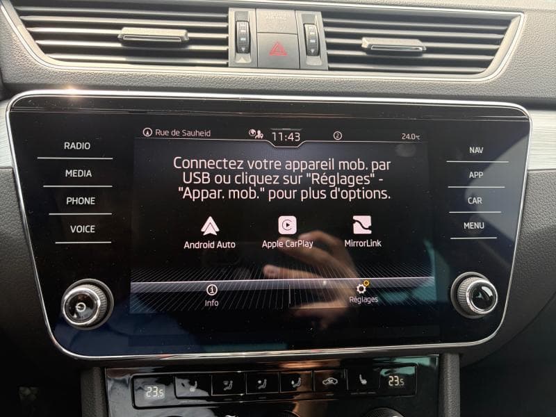 Skoda Superb Style | 2.0 TDI 150 CV | GPS | Caméra | Carplay | Capteurs Av/Ar | Attelage - 26
