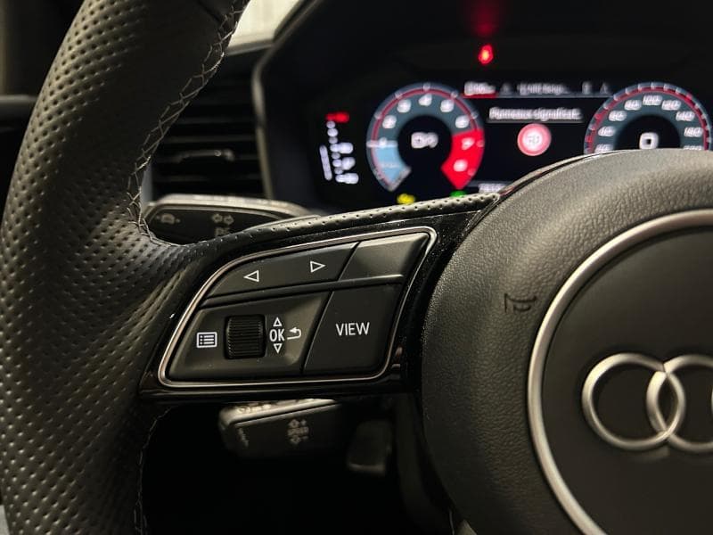 Audi A1 S-line Int/Ext | 1.0 TSI 95cv | Carplay | Virtual Cockpit | Sièges AV chauffants | Capteurs AV/AR - 24