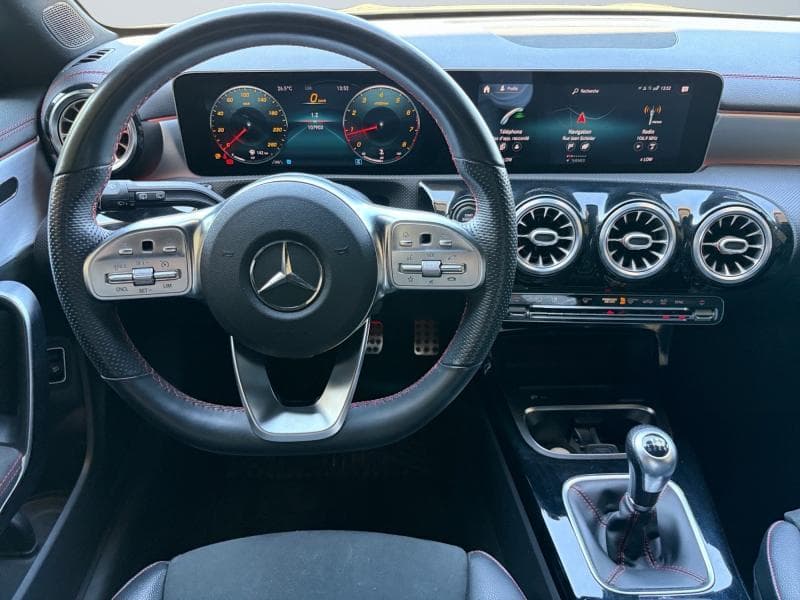 Mercedes-Benz CLA 180 Pack AMG | 1.3T 136cv | Carplay | Caméra | GPS | Capteurs Av+Ar - 10