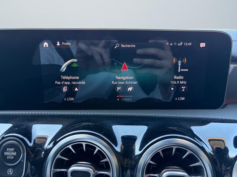 Mercedes-Benz CLA 180 Pack AMG | 1.3T 136cv | Carplay | Caméra | GPS | Capteurs Av+Ar - 19