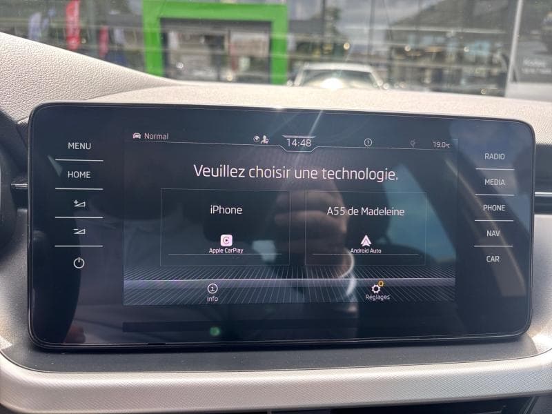 Skoda Kamiq Ambition | 1.0 tsi 110cv | GPS | Caméra | Carplay | Capteurs Av/Ar | Clim auto | Sièges Av chauffants - 14