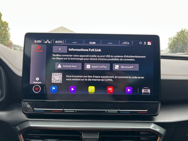 Cupra Formentor 1.5 TSI 150Cv | Carplay | GPS | Caméra | Virtual Cockpit - 16