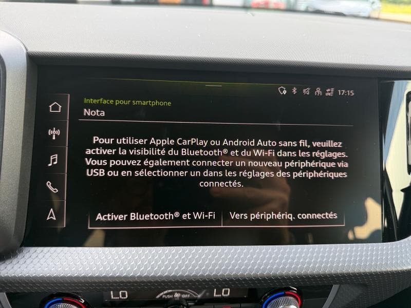 Audi A1 S-Line| 1.0 TFSI 116cv | Carplay | Capteurs AV+AR | Caméra | Clim auto @ Jantes alu | Led | Virtual Cockpit - 20