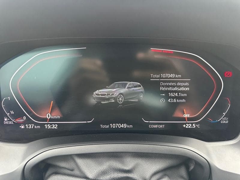 BMW Serie 3 318 2.0D 136cv | GPS | Sièges Av chauffants | Capteurs Av+Ar | Clim auto | - 17