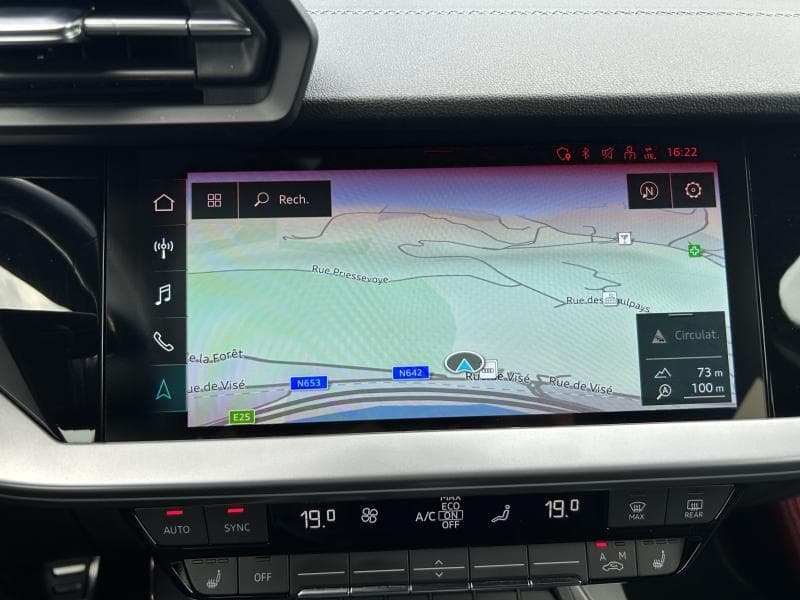 Audi A3 Sportback S-Line int et ext | 1.0 TFSI 110 CV | Boite auto | Capteurs av et arr | GPS | Carplay - 17