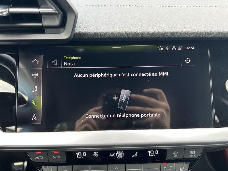 Audi A3 Sportback S-Line int et ext | 1.0 TFSI 110 CV | Boite auto | Capteurs av et arr | GPS | Carplay - 25