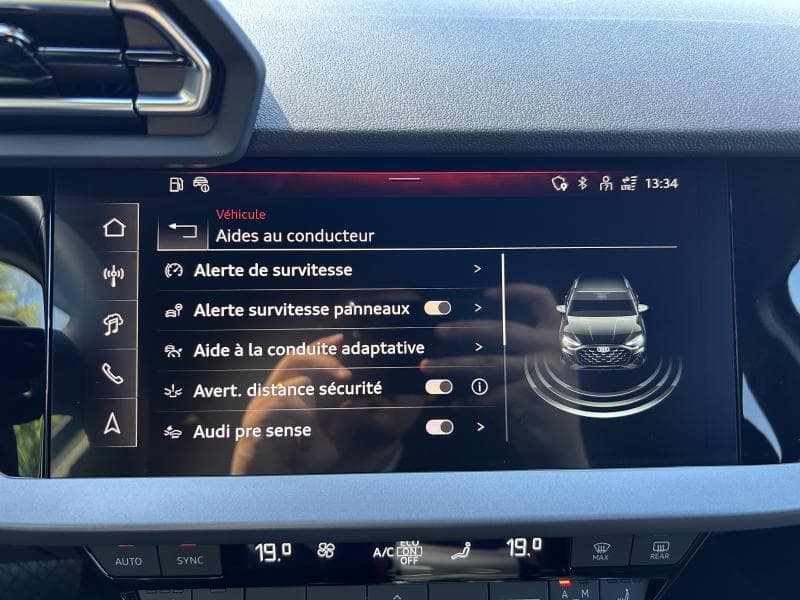 Audi A3 Sportback Advanced | 1.5 TFSI 116 CV | Boite auto | Camera | GPS | Carplay | + kit hiver | kms evolutifs - 25