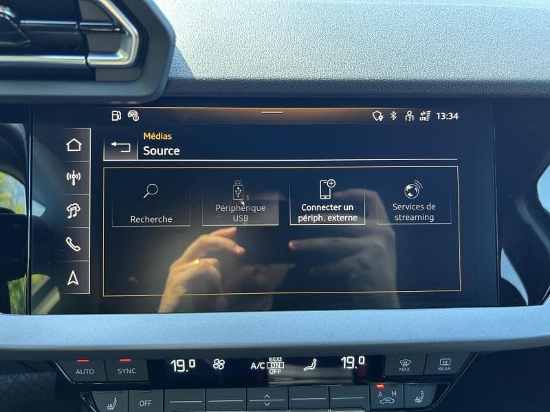 Audi A3 Sportback Advanced | 1.5 TFSI 116 CV | Boite auto | Camera | GPS | Carplay | + kit hiver | kms evolutifs - 23