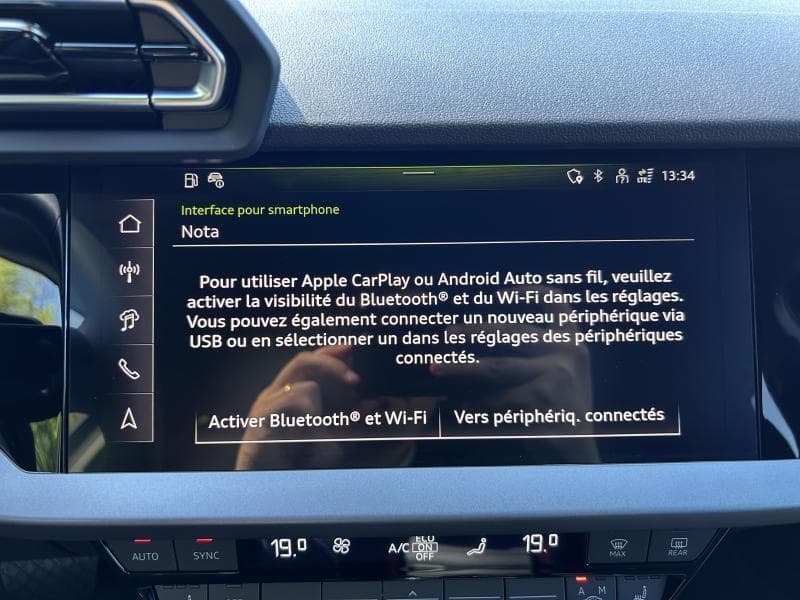 Audi A3 Sportback Advanced | 1.5 TFSI 116 CV | Boite auto | Camera | GPS | Carplay | + kit hiver | kms evolutifs - 21