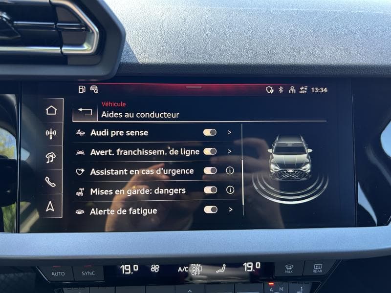 Audi A3 Sportback Advanced | 1.5 TFSI 116 CV | Boite auto | Camera | GPS | Carplay | + kit hiver | kms evolutifs - 26