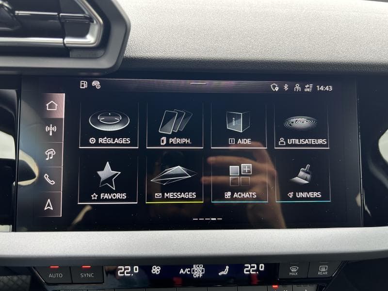 Audi A3 Sportback Advanced | 1.5 TFSI 116 CV | Boite auto | Camera | GPS | Carplay | + kit hiver | kms evolutifs - 28