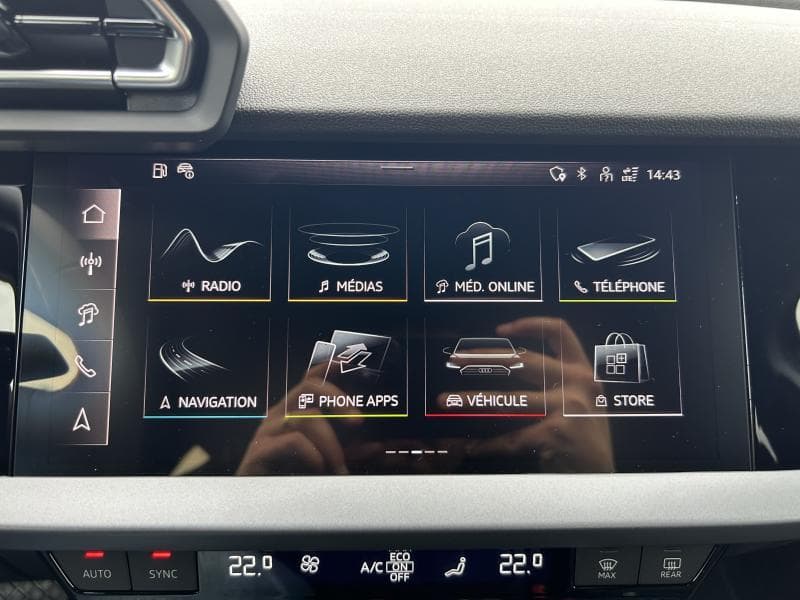 Audi A3 Sportback Advanced | 1.5 TFSI 116 CV | Boite auto | Camera | GPS | Carplay | + kit hiver | kms evolutifs - 29