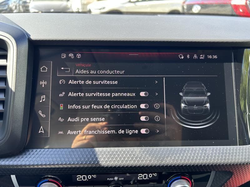 Audi A1 Sportback S-Line ext | 1.0 TFSI 95 CV | Boite auto | Camera | GPS | Carplay | + kit hiver | kms evolutifs - 24