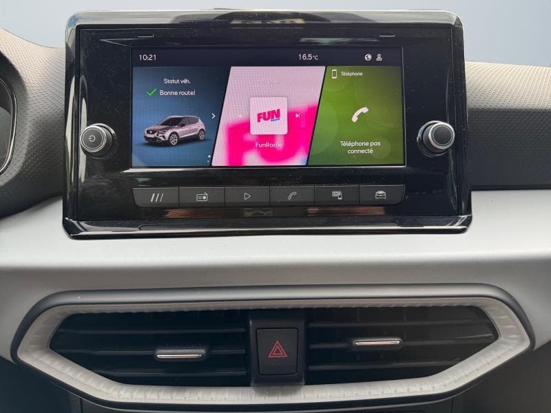 Seat Arona Style | 1.0 TSI 95cv | Carplay | Caméra | Keyless | Sièges Av chauffants - 20