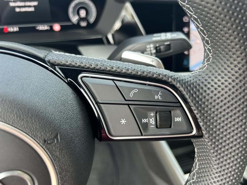 Audi A3 Sportback S-Line int/ext | 40 TFSI e | Camera | GPS | Sieges av chauff | SONOS | Garantie 5 ans | + kit hiver | kms evolutifs - 37