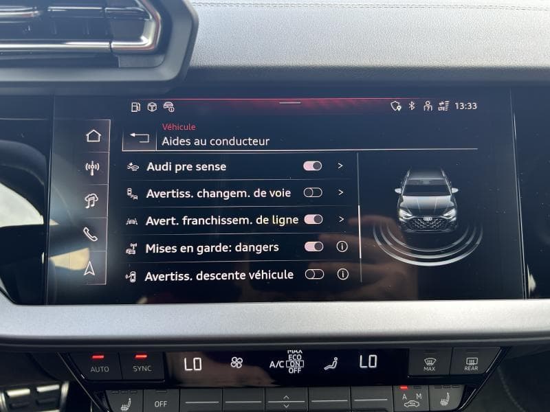 Audi A3 Sportback S-Line int/ext | 40 TFSI e | Camera | GPS | Sieges av chauff | SONOS | Garantie 5 ans | + kit hiver | kms evolutifs - 28